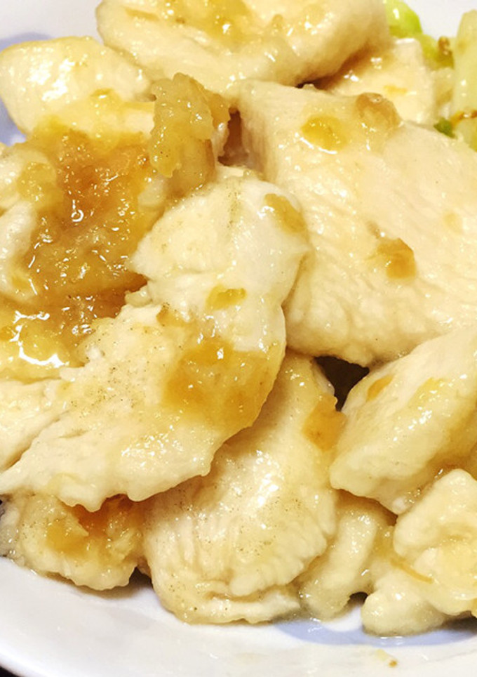 ☆さっぱり☆鶏むね肉の梅しょうが焼き♪-レシピのメイン写真