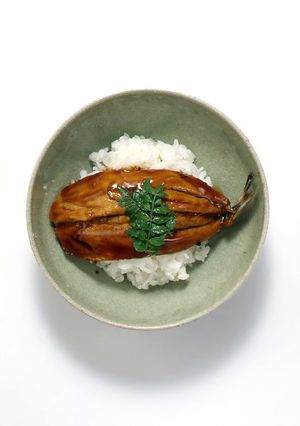 【マービー】ヘルシー　いわしのかば焼き丼-レシピのメイン写真