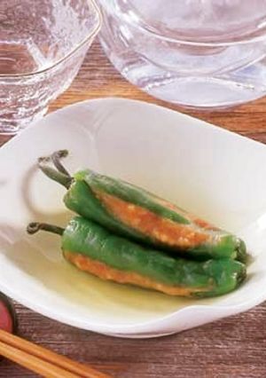 ししとうがらしの梅肉おかかみそ-レシピのメイン写真