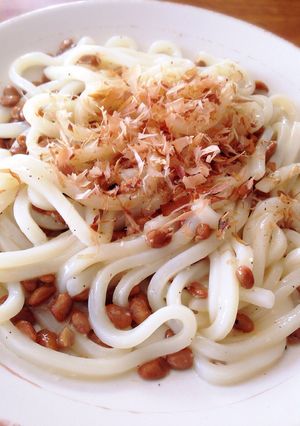 塩麹納豆うどん-レシピのメイン写真