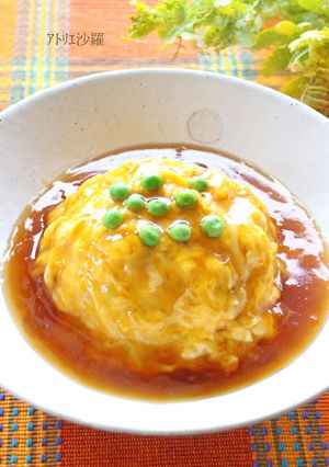 簡単！フライパンdeふわとろ✿天津飯✿-レシピのメイン写真