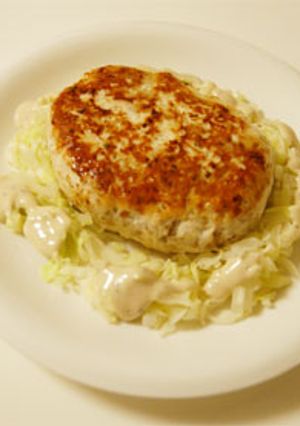 ハーブのきいたチキンハンバーグ-レシピのメイン写真