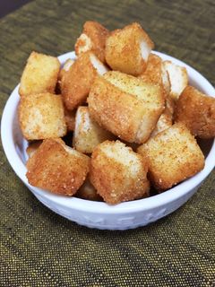 食パン!パンの耳!簡単きな粉ラスク-レシピのメイン写真