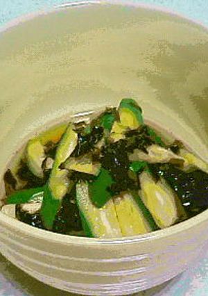 キュウリの酢の物②-レシピのメイン写真