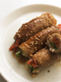簡単♡野菜チーズ肉巻き-レシピのメイン写真