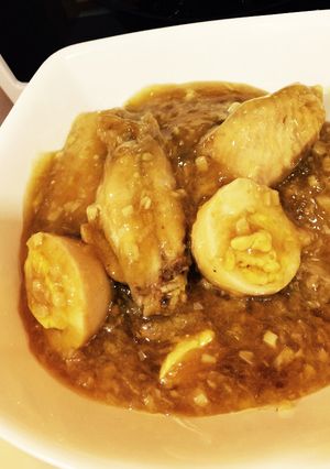 お酢で食欲増進！さっぱり鶏手羽先の甘酢煮-レシピのメイン写真