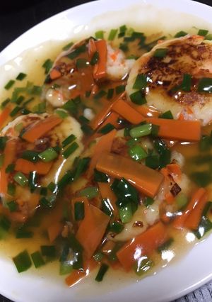 簡単ヘルシー逸品★はんぺんの餡かけ豆腐風-レシピのメイン写真