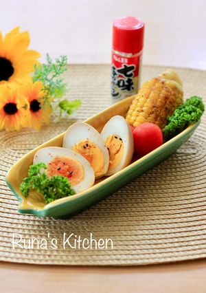 ガツンとにんにく醤油味玉-レシピのメイン写真