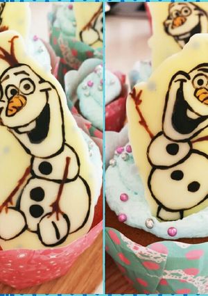 オラフ❄キャラチョコプレート-レシピのメイン写真