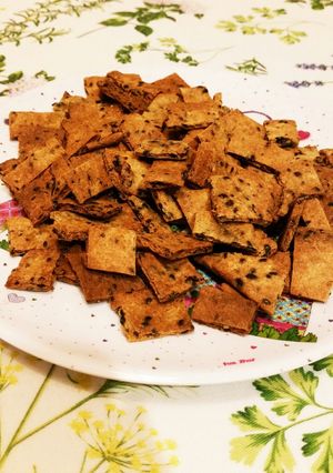 ココナッツオイルでガリガリ黒ごまクッキー-レシピのメイン写真
