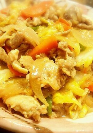 豚こま肉でチャンチャン焼き風-レシピのメイン写真