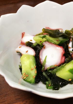 簡単らっきょう酢でタコときゅうりの酢の物-レシピのメイン写真