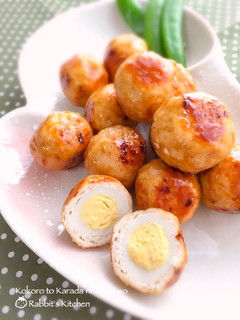 和味☆照り焼き親子団子-レシピのメイン写真