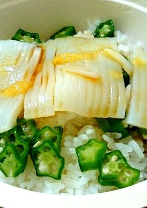 のっけるだけ簡単❗いかソーメン丼-レシピのメイン写真