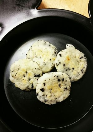 離乳食 じゃがもちひじき-レシピのメイン写真