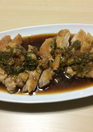 おもてなしにも!鶏肉のネギソースがけ-レシピのメイン写真
