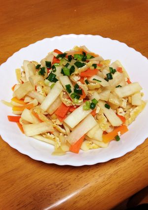 ＊大根 人参 油揚げの麺つゆ炒め＊-レシピのメイン写真