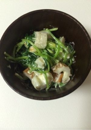 あと一品に、三つ葉とちくわの和え物-レシピのメイン写真