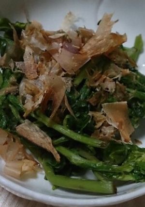 枸杞(クコ)の新芽のおひたし-レシピのメイン写真