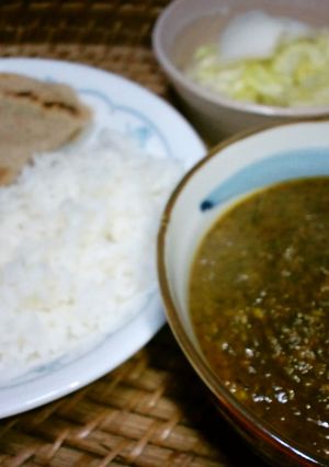 ベジタリアンほうれん草カレー-レシピのメイン写真