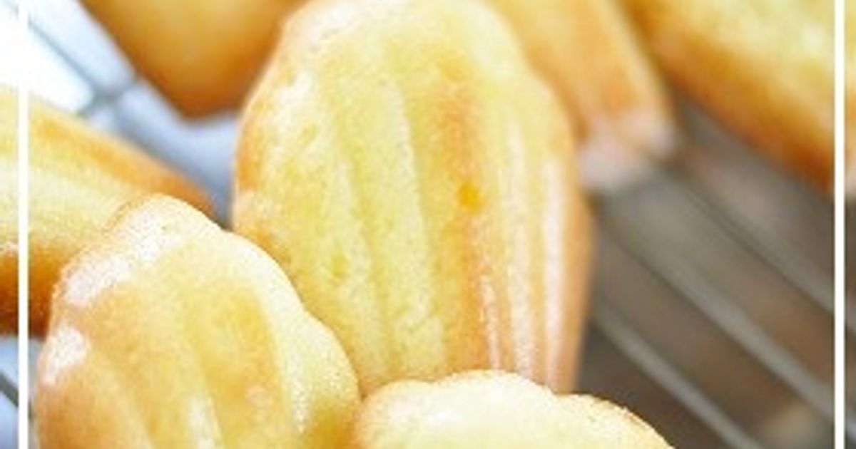 サクサクしっとり⁑Yuki⁑のマドレーヌ by ⁑YUKI⁑ 【クックパッド】 簡単