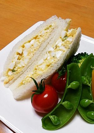 タルタルたまごのサンドイッチ♪-レシピのメイン写真