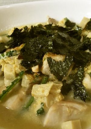 糖質制限 簡単、高野豆腐の鷄茶漬け-レシピのメイン写真
