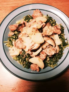 鶏肉とジャガイモの炒め煮-レシピのメイン写真