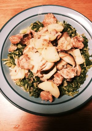 鶏肉とジャガイモの炒め煮-レシピのメイン写真