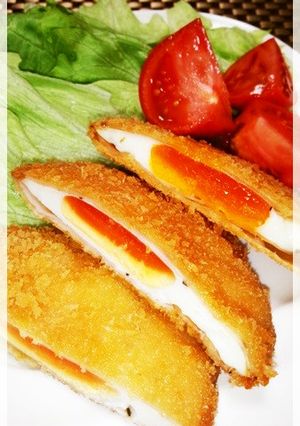 綺麗に目玉焼きしたら♪卵フライ作ろう♪-レシピのメイン写真