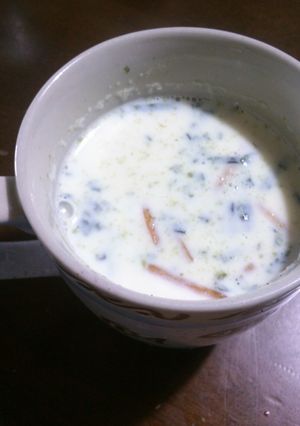 超手抜き豆乳スープ-レシピのメイン写真