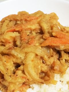 簡単つゆ☆かき揚げ丼-レシピのメイン写真
