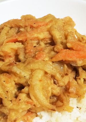 簡単つゆ☆かき揚げ丼-レシピのメイン写真