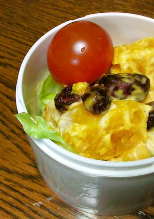 お弁当用かぼちゃサラダ-レシピのメイン写真
