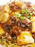 麻婆豆腐◇かた焼きそば