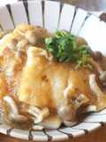 簡単！豆腐ステーキ✿おろしあんかけ