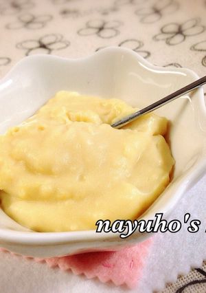 ちょこっと♪レンジで米粉カスタード-レシピのメイン写真