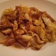 キャベツと玉ねぎのオイスターソース炒め