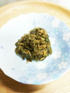 ふきのとうの佃煮-レシピのメイン写真