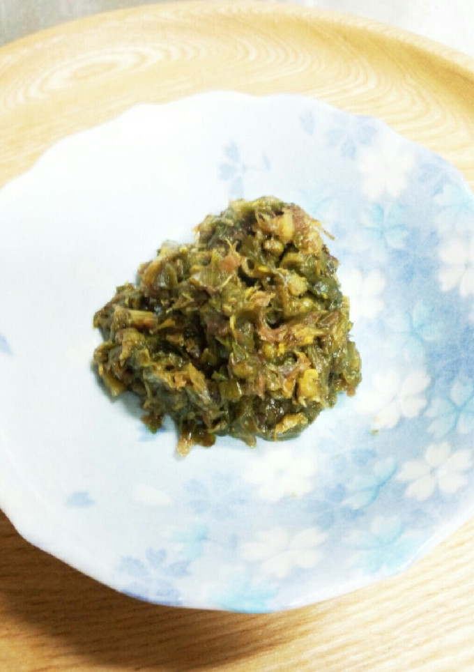 ふきのとうの佃煮-レシピのメイン写真