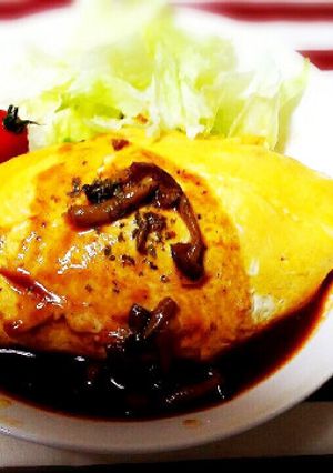 失敗しない!!中フワオムライス✨-レシピのメイン写真