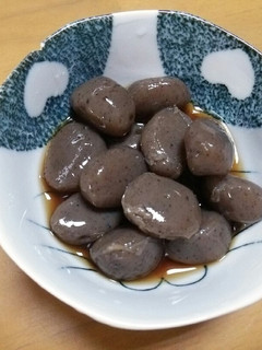 玉こんにゃくの含め煮-レシピのメイン写真