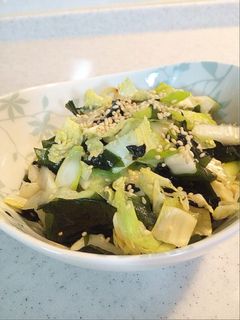 簡単!5分で出来る!白菜チョレギサラダ!-レシピのメイン写真