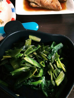 茎わかめとほうれん草のナムル風味-レシピのメイン写真