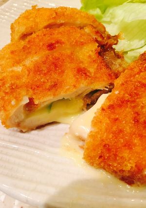 大人気♫ササミの梅しそチーズフライ♡-レシピのメイン写真