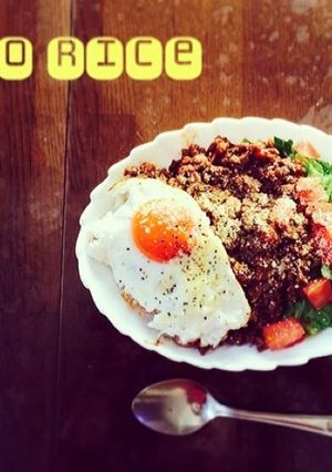 ちょっぴりスパイシー！タコライス☆-レシピのメイン写真