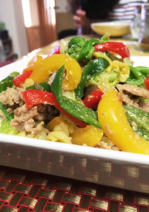 やわらかい◇豚肉とキャベツのごま味噌炒め-レシピのメイン写真