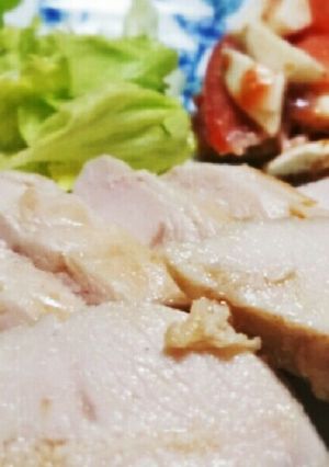 しっとり☆ヘルシー！ササミ漬け焼き-レシピのメイン写真