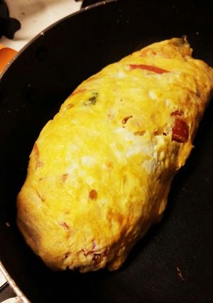 おからでオムライス風（塩味）【糖質制限】-レシピのメイン写真