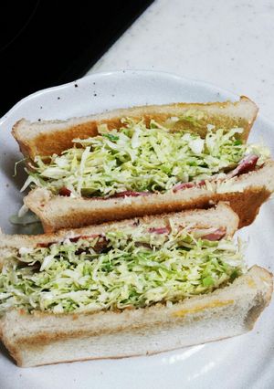 なんちゃって沼さん風ホットサンド-レシピのメイン写真